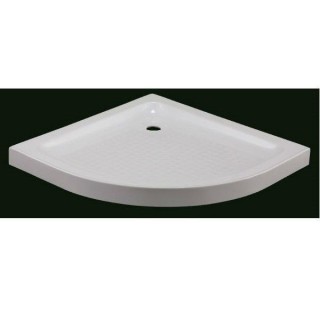 Receveur de douche acrylique semi-circulaire