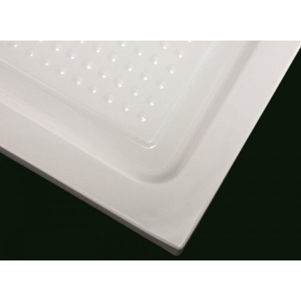 Receveur de douche acrylique carré