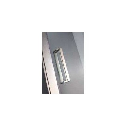 Paroi de douche verre fixe + porte coulissante + latéral fixe PRESTIGE