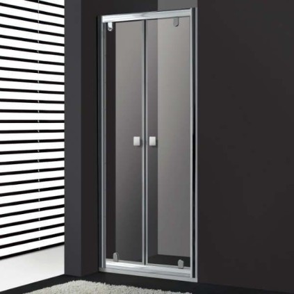 Paroi de douche pivotante avec 2 portes SLIM