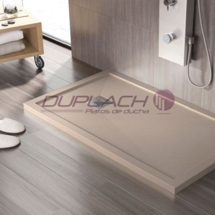 Receveur de douche en résine sur mesure extra-plat et pas cher STONE MARCO