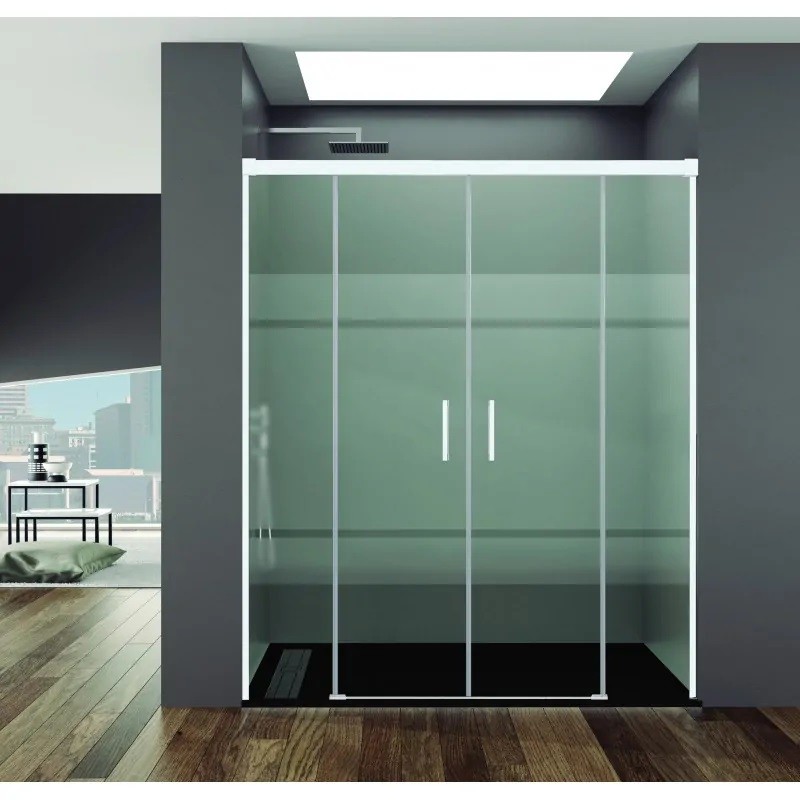 Paroi de douche BASIC SPAZIO BLANC