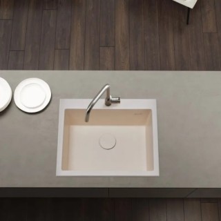 Évier de cuisine sur plan de travail LADA