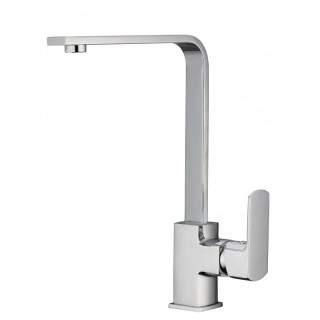 Robinet de cuisine mécanique QUADRA chromé