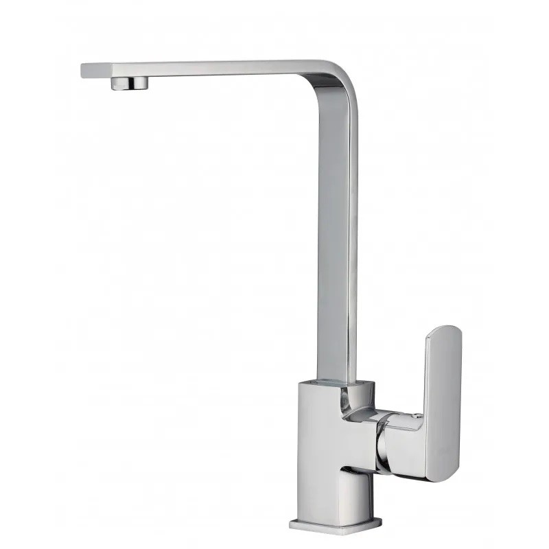 Robinet de cuisine mécanique QUADRA chromé