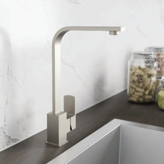 Robinet de cuisine mécanique QUADRA inox
