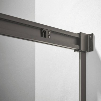 Paroi de douche VF + PC BASIC TITANE