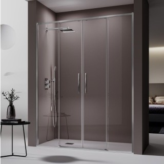 Paroi de douche 2 VF + 2 PC DELTA