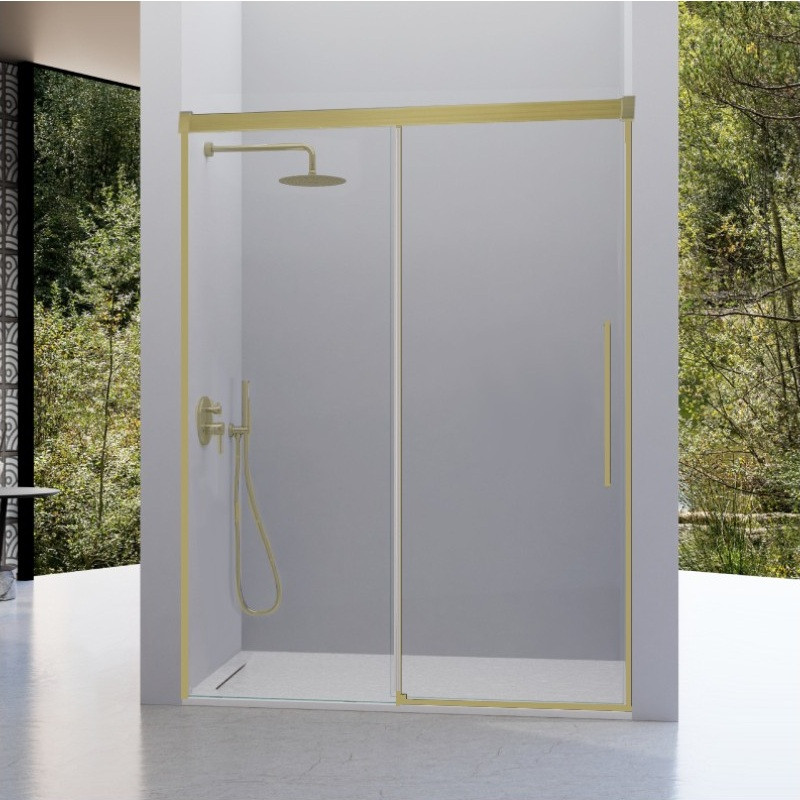 Paroi de douche VF + PC PAVÍA OR BROSSÉ