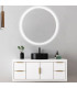 Miroir de salle de bain LED BELGICA