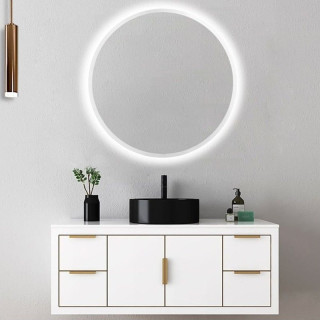 Miroir de salle de bain LED BELGICA