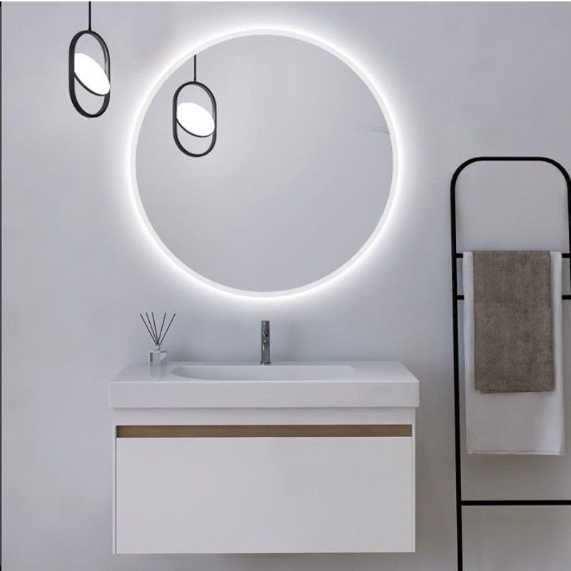 Miroir de salle de bain LED BELGICA