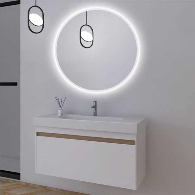 Miroir de salle de bain LED BELGICA