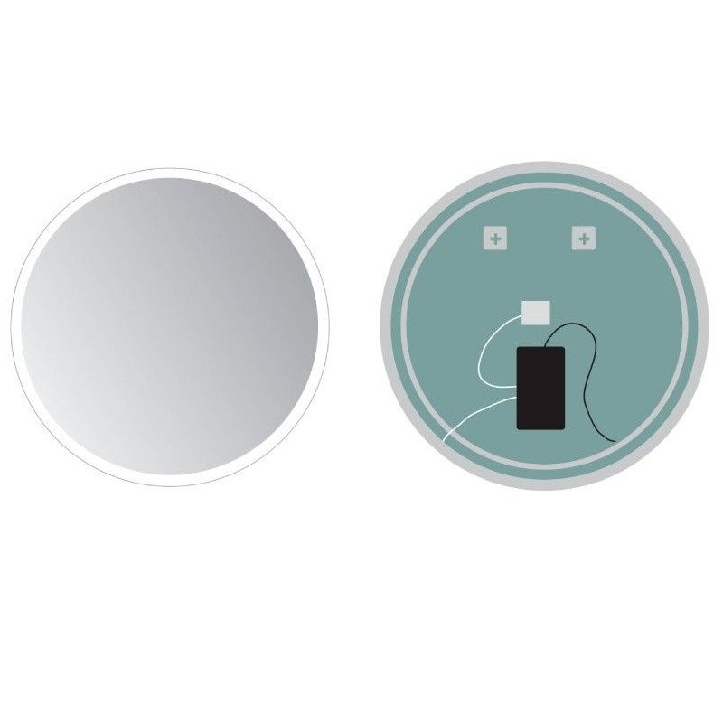 Miroir de salle de bain LED BELGICA