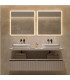 Miroir de salle de bain LED BOSTON