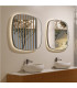 Miroir de salle de bain LED CATANIA
